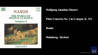 Wolfgang Amadeus Mozart Flute Concerto No 1 In G Major K 313 Rondo Wolfgang Amadeus Mozart Flute Concerto No 1 In G Major K 313 Rondo