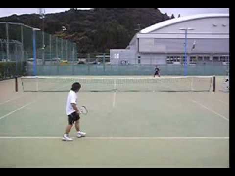 テニス練習機「テニスガイド2」本村剛一プロに試していただきました