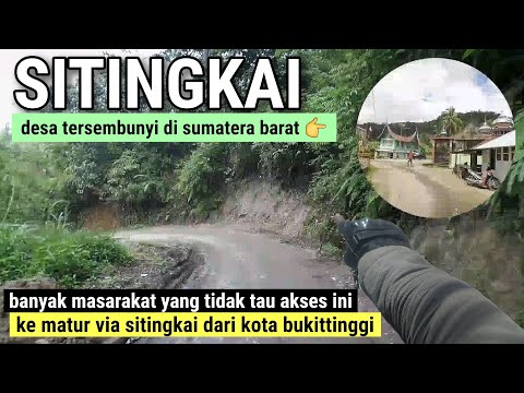 ke matur via SITINGKAI dari kota bukittinggi.part 2