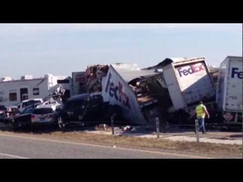 Massive pileup shuts I-10 in Texas; 2 dead | ksl.