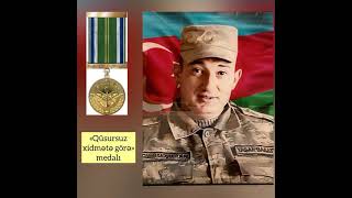 Şəhid Gizir Yaşar Babayev - Medalları