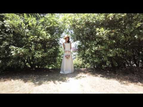 ウェディングドレス撮影のムービー | wedding dress shoot in the park