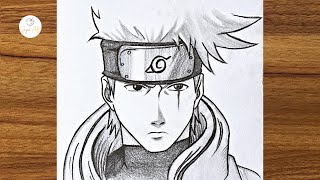 How To Draw Kakashi Hatake || How To Draw Anime Step By Step || Easy Drawing Ideas For Beginners