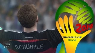 Все голы Андре Шюррле в FIFA 14 на Чемпионате Мира 2014