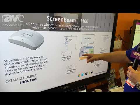 InfoComm 2019: ScreenBeam Adds ScreenBeam 1100 App-Free 4K Wireless Display & Collaboration System