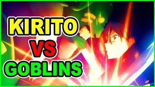 KIRITO ALMOST DIES!? KIRITO Vs GOBLIN BOSS | Sword Art Online Alicization Episode 4 Season 3