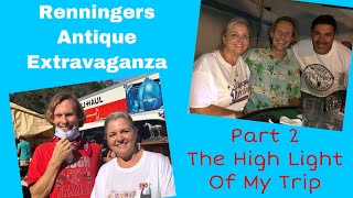 Part 2 We met George “The Antique Nomad” at Renninger’s