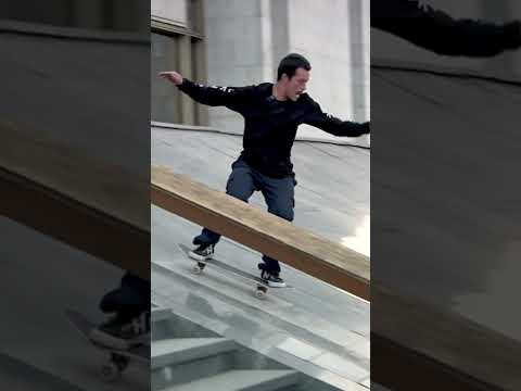 Skating in HUF shoes from 2018! #weartest #shoes #ytshort