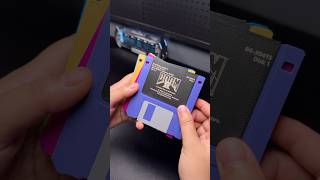 3D Printed And Laser Engraved Floppy Disk Coaster