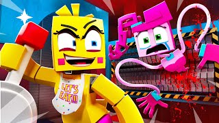 How Chica Killed Mommy Long Legs - Poppy Playtime Fnaf Minecraft Animation