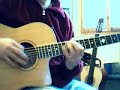 Distorted Acoustic Guitar on Roland Microcube (Full Gain)