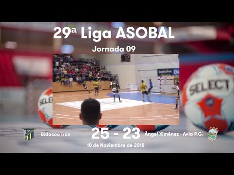 LIGA ASOBAL J09: Bidasoa Irún - Ángel Ximénez - Avia P.G. 25-23