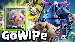 EL PASE DE BATALLA ME OBLIGA A USAR GOWIPE | Clash of Clans