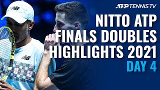 Ram/Salisbury vs Herbert/Mahut; Farah/Cabal vs Murray/Soares | Nitto ATP Finals Day 4 Highlights