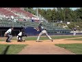 2011 HVNABA CHAMPIONSHIP GAME 2 Mariners vs Black Sox - Muller gets Aurigemma to pop up