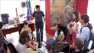 Visita de Estudo do 5º ano à Câmara Municipal de Cuba
