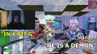 Ninja Reacts To Mongraal Dominating Og Fortnite Ranked