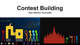 The Building Contest - Animation Vs Minecraft Alan Becker Fanmade