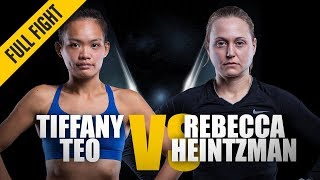 ONE: Full Fight | Tiffany Teo vs. Rebecca Heintzman-Rozewski | Bell-to-Bell Domination | May 2017
