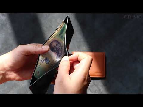 Ví Da Thật Gập Đôi - Mini Cosy by LETHNIC