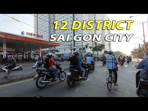 SÀI GÒN #53: Đường phố Quận 12 (Sài Gòn) buổi sáng