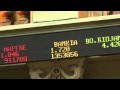El Ibex35 comienza la semana como la plaza europea más castigada (20/05/2013)