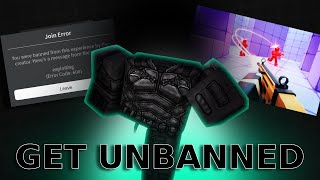 How To Get Unbanned Roblox Rivals