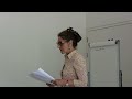 Natalie Pfeffer ~ Poetry | performance at the the 12th Sunday Matinée