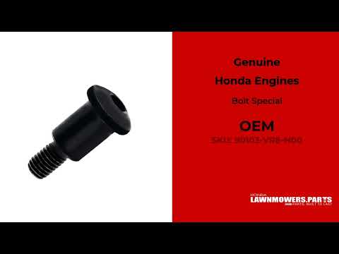 90103-VR8-N00 - Bolt Special (8X30) - Honda Genuine OEM Part 90103-VR8-N00 - Bolt Special (8X30) - Honda Genuine OEM Part