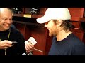 Mike Fisher Comments on Scoring the Predators First Goo-Goo Goal
