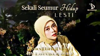 Download lagu Sekali Seumur Hidup - Lesti [Lyrics/Lirik]