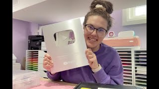LIVE CRAFT & CHAT | LIFE UPDATE + BLING MY YOUTUBE CREATOR AWARD!