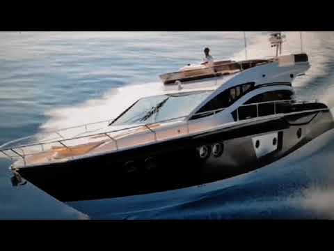 Rundvisning pÄ hot Sessa Marine 54 Flybridge