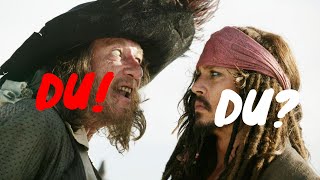 4 Minuten in denen sich Captain Jack Sparrow und Captain Barbossa gegenseitig fe
