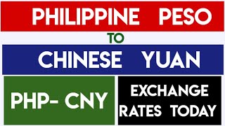 Rate Philippine Peso To Chinese Yuan Renminbi Today Cny To Php 24 September 2025
