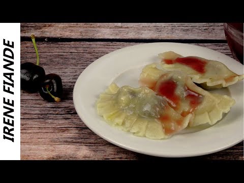 Вареники с вишней рецепт видео