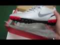 Nike5 Bomba Finale Turf Jet Stream/Cool Grey/Black/Challenge Red - UNBOXING