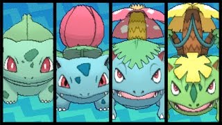 FULL BULBASAUR EVOLUTION TEAM!