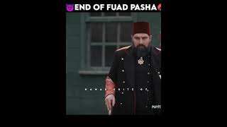 👑sultan killed Fuad pasha😈 sultan Abdul Hamid #abdulhamid #shorts #trt