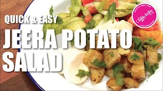 Like Potato Salad ? You gotta try our Jeera Potato & Simple Salad for Light Lunch or Brunch 😻