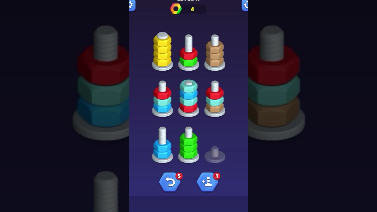 Nut Sort: Color Sorting Game Mod APK Nut Sort: Color Sorting Game Mod APK
