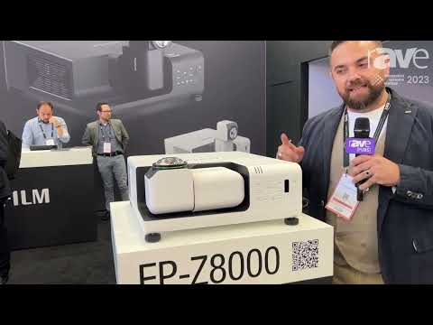 ISE 2023: FujiFilm Features FP-Z8000 Professional Projector with 360-Degree Lens