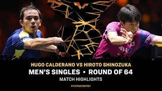 Hugo Calderano Vs Hiroto Shinozuka Ms R64 2025