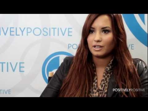 From wwwpositivelypositivecom Teen superstar Demi Lovato discusses her 