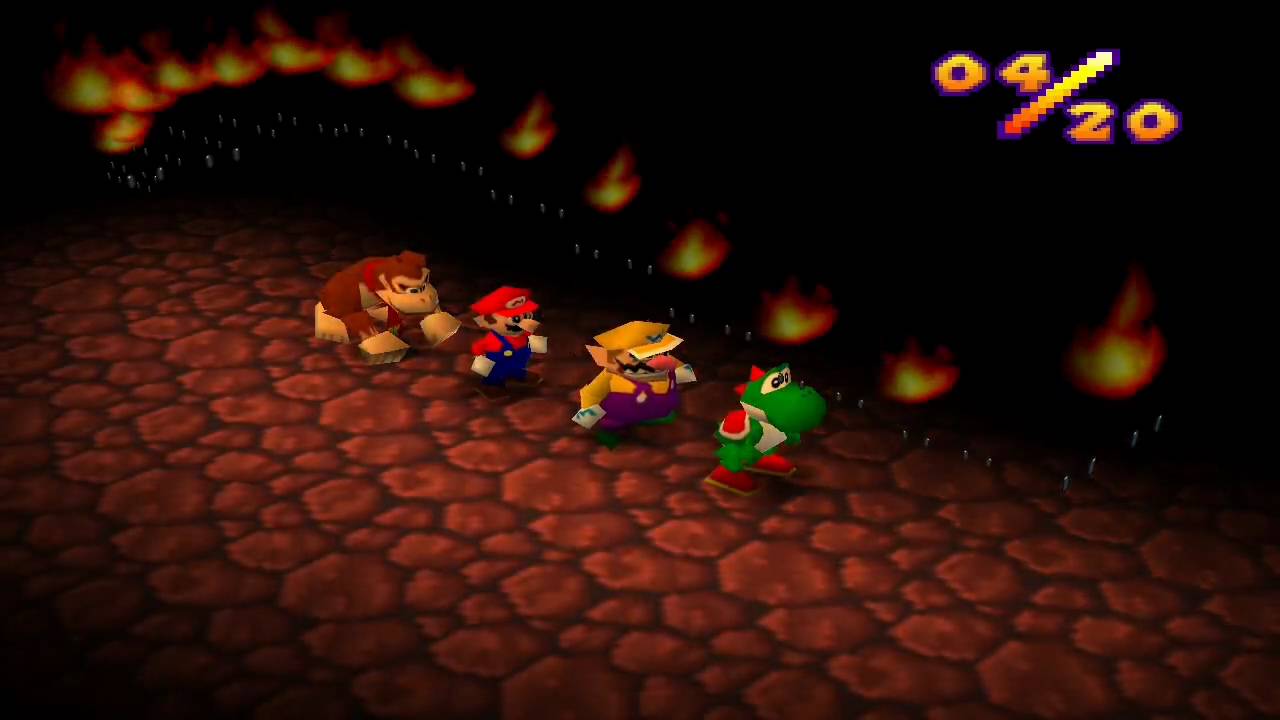 Mario Party 1 Mini Games Hot Rope Jump YouTube