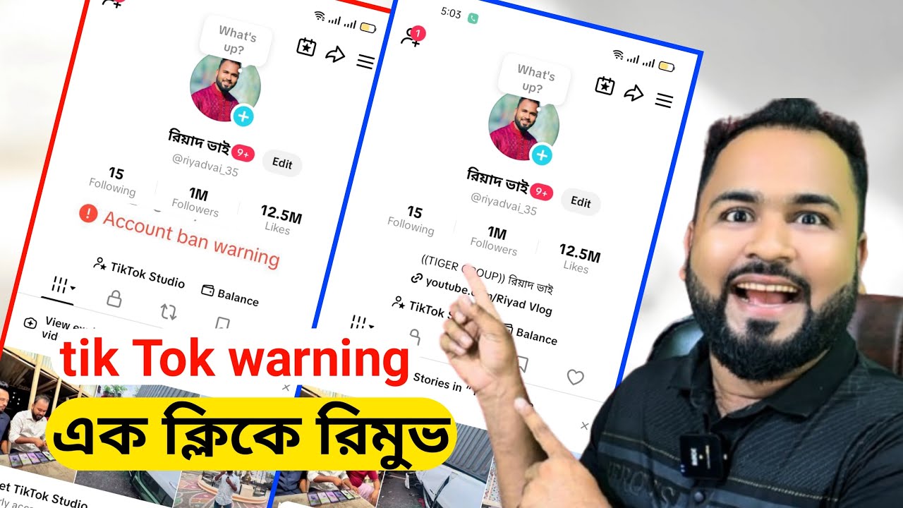Tik Tok Warning Remove one click. How to remove Tik Tok Warning Remove one click. How to remove