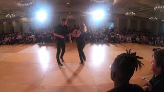 West Coast Swing Dance | Alexander Stavola + Lia Brown | Allstar J&J - Summer Hummer 2019