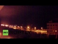 Ukraine: Donetsk sky blasted red as shelling bombards airport area
