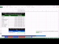 Highline Excel 2013 Class Video 21: INDEX and MATCH Functions For Unusual Lookups 4 Examples