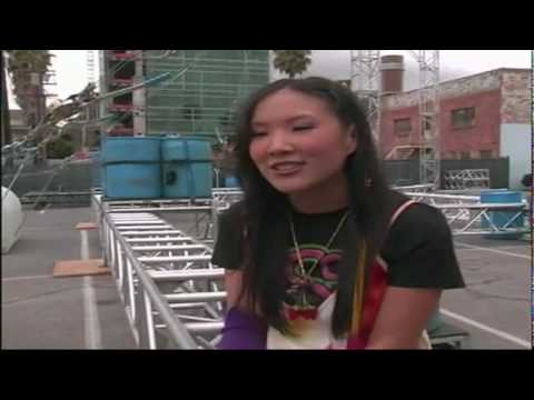 katie from my wife and kids on icarly. iCarly - Behind the Scenes 5
